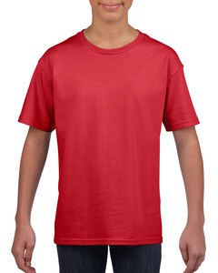 Gildan GIL64000B - T-Shirt Softstyle SS für Kinder Kinder Rot