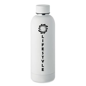 GiftRetail MO6750 - ATHENA Trinkflasche Edelstahl 500 ml Weiß