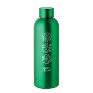 GiftRetail MO6750 - ATHENA Trinkflasche Edelstahl 500 ml Green