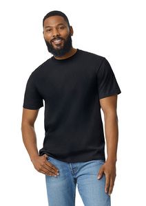 Gildan GIL65000 - T-Shirt Softstyle im Mittelgewicht Unisex Pitch Black