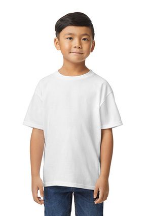 Gildan GIL65000B - T-Shirt Softstyle im Mittelgewicht für Kinder