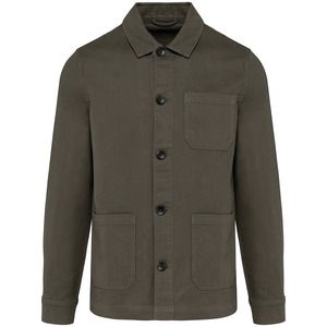 Kariban K671 - Arbeeitsjacke für Herren Washed Dark Khaki