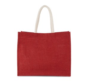 Kimood KI0219 - Jute Strandtasche Red Clay