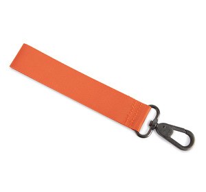 Kimood KI0518 - Schlüsselanhänger mit Haken und Band Orange