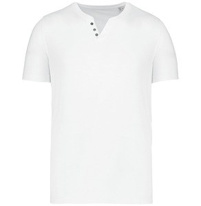 Kariban KNS302 - Herren-t-shirt Henley  140g
