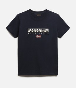 NAPAPIJRI NP0A4GDQ - T-Shirt mit kurzen Ärmeln S-Ayas Blu marine