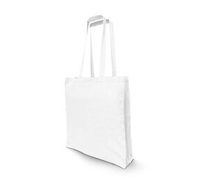 NEWGEN NG110 - RECYCLED TOTE BAG WITH GUSSET Weiß