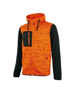 U-Power UPEY174 - Kapuzensweatshirt Rainbow Orange fluo