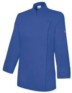 VELILLA 405203TC - Frauen -LS -Küchenchefjacke Ultramarine Blue
