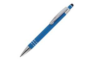 TopPoint LT87781 - Kugelschreiber Athen Metall gummiert helles blau