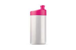 TopPoint LT98796 - Sportflasche Design 500ml Weiß / Pink