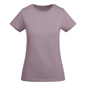 Roly CA6699 - BREDA WOMAN Tailliertes Kurzarm-T-Shirt für Damen aus OCS-zertifizierter Bio-Baumwolle