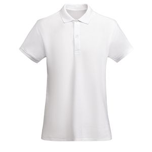 Roly PO6618 - PRINCE WOMAN Tailliertes Kurzarm-Poloshirt für Damen aus OCS-zertifizierter Bio-Baumwolle