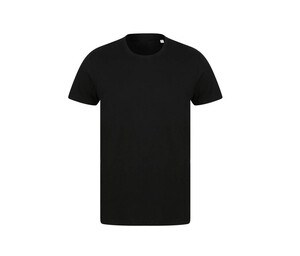 SF Men SF130 - Unisex-T-Shirt aus regenerierter Baumwolle und recyceltem Polyester Black