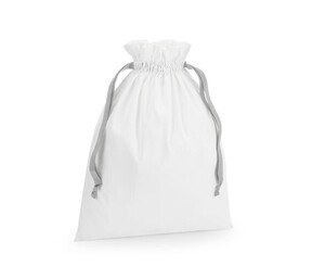 WESTFORD MILL WM121 - Geschenktasche aus Baumwolle mit Schnurband Soft White / Light Grey