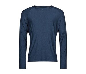 TEE JAYS TJ7022 - Sport-T-Shirt mit langen Ärmeln Navy Melange
