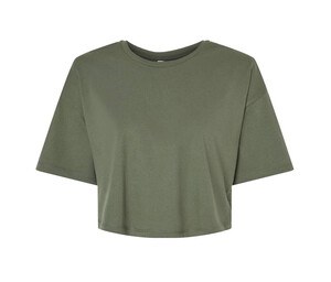 Bella+Canvas BE6482 - Kurzes T-Shirt Military Green