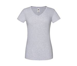 Fruit of the Loom SC155 - Frauen V-Ausschnitt T-Shirt