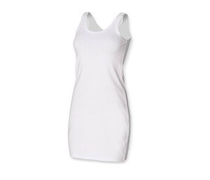 SF Women SK104 - Ärmelloses Kleid Weiß