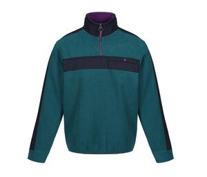 REGATTA RGF671 - Fleece mit Reißverschlusskragen Spruce / Navy