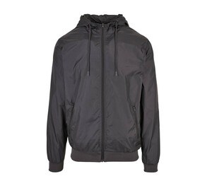 Build Your Brand BY016 - Herren Windbreaker Dark Shadow / Dark Shadow