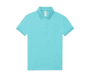 B&C BCW461 - Polo-Shirt für Damen 180 Meta Turquoise