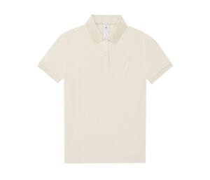 B&C BCW461 - Polo-Shirt für Damen 180 Off White