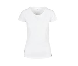 BUILD YOUR BRAND BYB012 - Damen-Basic-T-Shirt Weiß