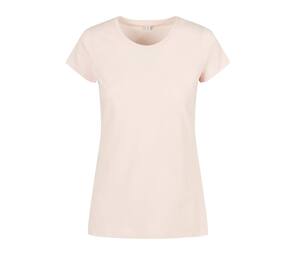 BUILD YOUR BRAND BYB012 - Damen-Basic-T-Shirt Rosa