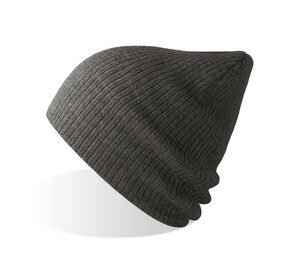 ATLANTIS HEADWEAR AT237 - Lange und warme Beanie Grey Melange