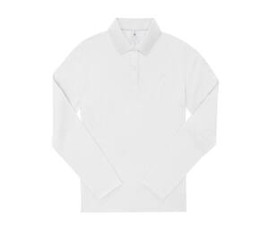 B&C BCW464 - Langärmeliges Poloshirt 210 für Damen