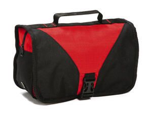 Shugon SH4476 - Bristol Toiletry Bag Rot / Schwarz