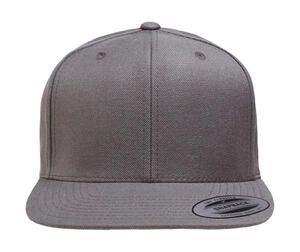 Classics 6089M - Classic Snapback Cap Dunkelgrau