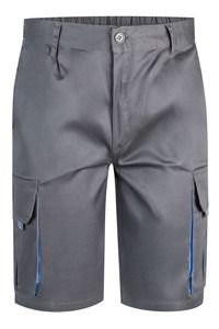VELILLA 103007 - Zweifarbige Shorts Grey / Sky Blue