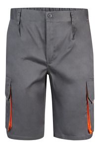 VELILLA 103007 - Zweifarbige Shorts Grey/Orange