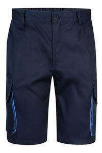 VELILLA 103007 - Zweifarbige Shorts NAVY/SKY BLUE