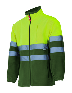 VELILLA 183 - HV zweifarbige Fleecejacke