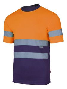 VELILLA 305506 - HV zweifarbiges T-Shirt