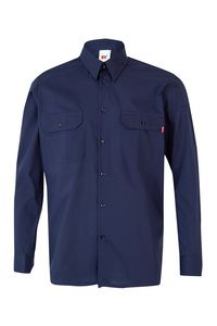 VELILLA 520 - LS -Shirt Marine Blue