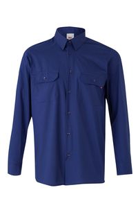 VELILLA 520 - LS -Shirt Royal Blue