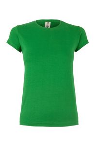 Mukua MK170CV - Frauen mit kurzem Ärmel T-Shirt Real Green