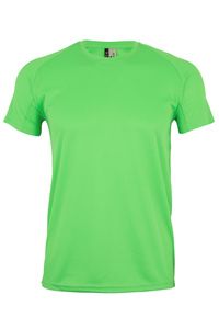 Mukua MK520V - Kurzarmtechnisches T-Shirt Lime Fluor