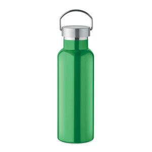 GiftRetail MO2107 - FLORENCE Doppelwandige Flasche 500 ml Green