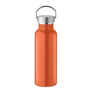 GiftRetail MO2107 - FLORENCE Doppelwandige Flasche 500 ml Orange