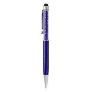 EgotierPro 33584 - Aluminium-Stift mit Touchscreen-Spitze und Diamanten DIAMONDS