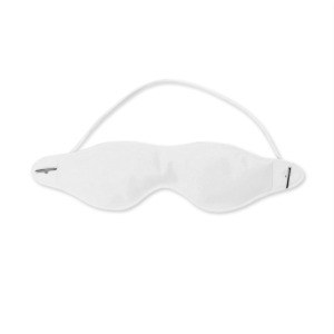 EgotierPro 36056 - Nylon Gel-Maske für die Augen, Farbauswahl Weiß