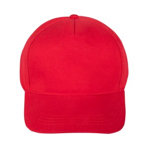 EgotierPro 39090 - 5-Panel Cap aus Baumwolle mit Klettverschluss FIRST-CLASS