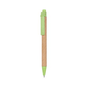 EgotierPro 50017 - Stift aus Karton, PP und Weizenfaser LUND Green