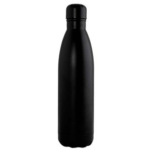 EgotierPro 52021 - 750ml Doppelwandige Flasche Schwarz