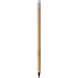 EgotierPro 53046 - Bambus Bleistift mit Kappe und Radierer INFINITE Natural